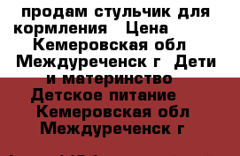 продам стульчик для кормления › Цена ­ 500 - Кемеровская обл., Междуреченск г. Дети и материнство » Детское питание   . Кемеровская обл.,Междуреченск г.